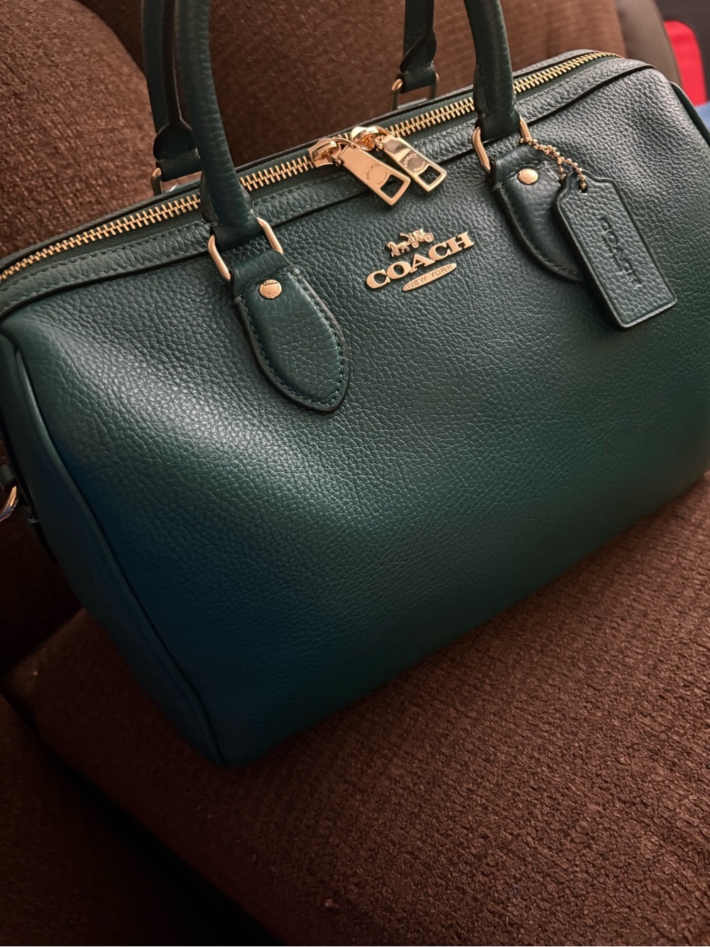 Coach Large Emerald Rowan